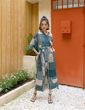 Zendaya Jumpsuit in Teal