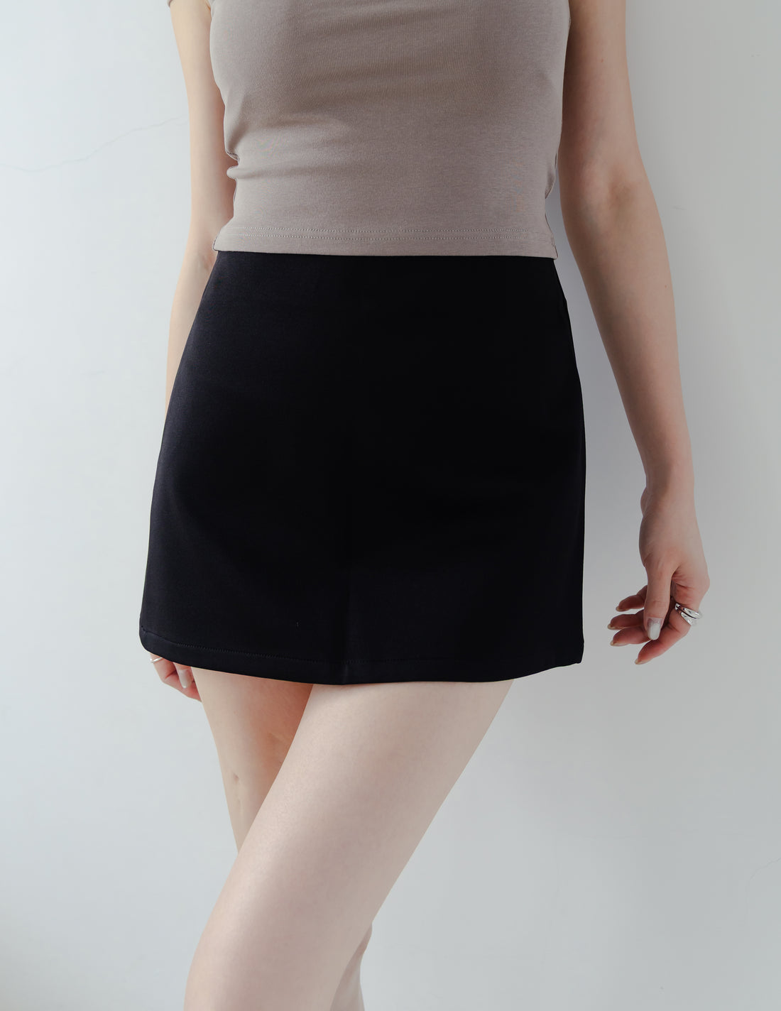Dani Mini Skorts in Black